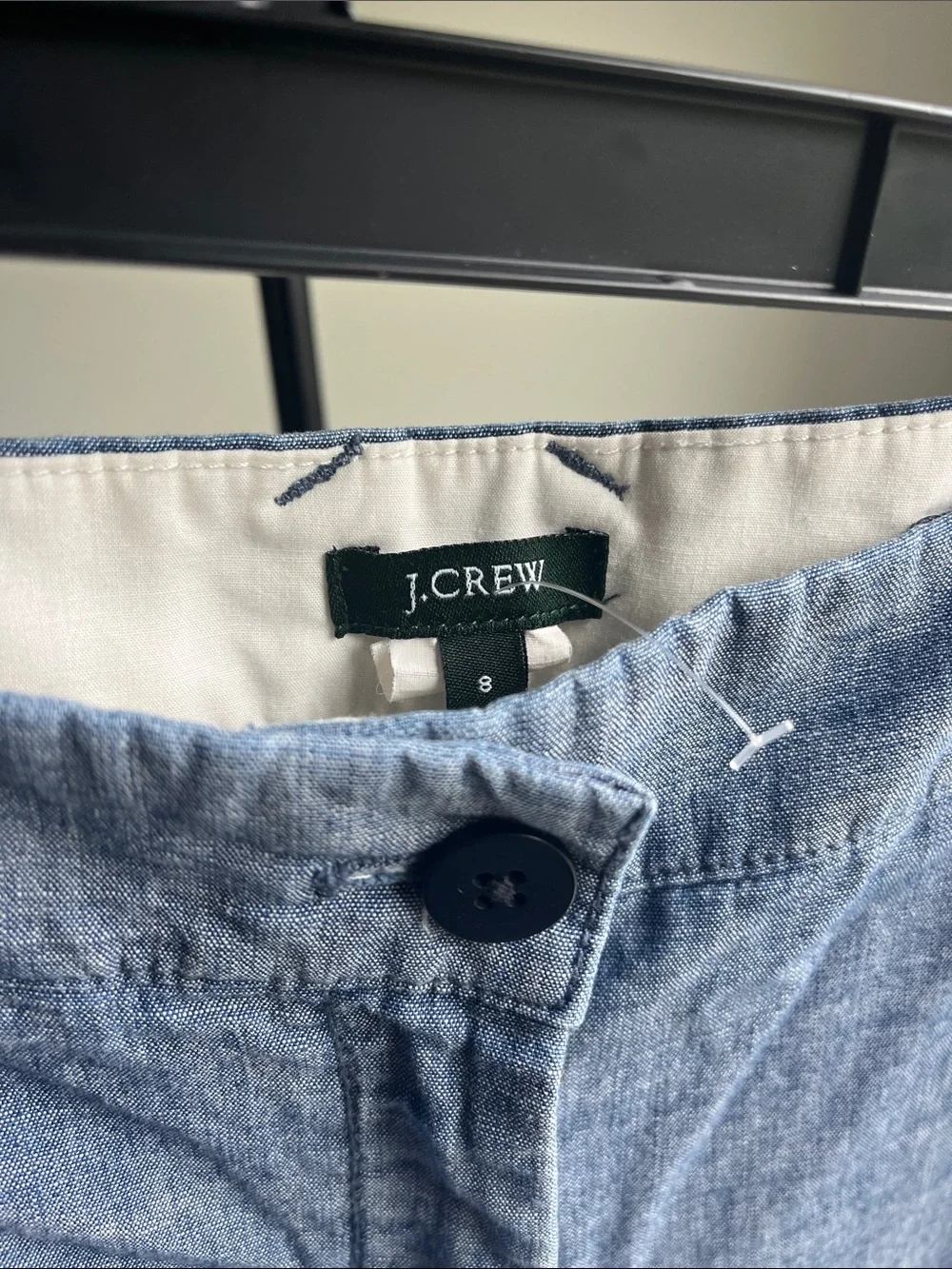 J. Crew Light Blue Chambray Trousers